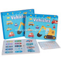 Custom Vehicles Montessori Velcro Quiet Book